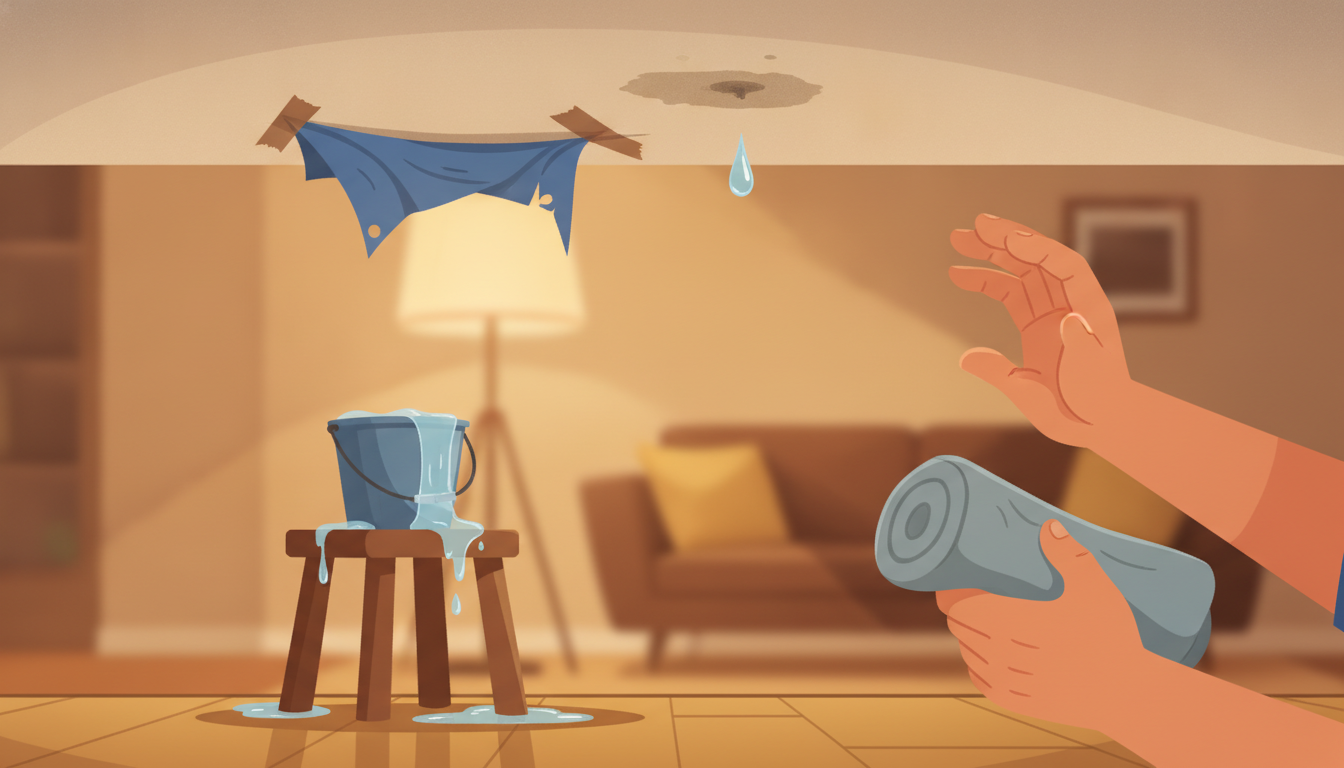DIYで雨漏りを直したときのよくある失敗例